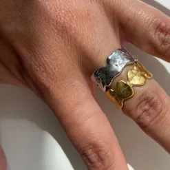 Stine A Stsilver Splash Lava Ring | Ringar