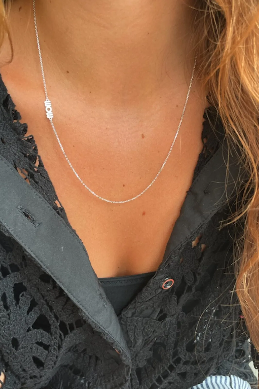 Stine A Stwow Mom Necklace Silver | Halsband