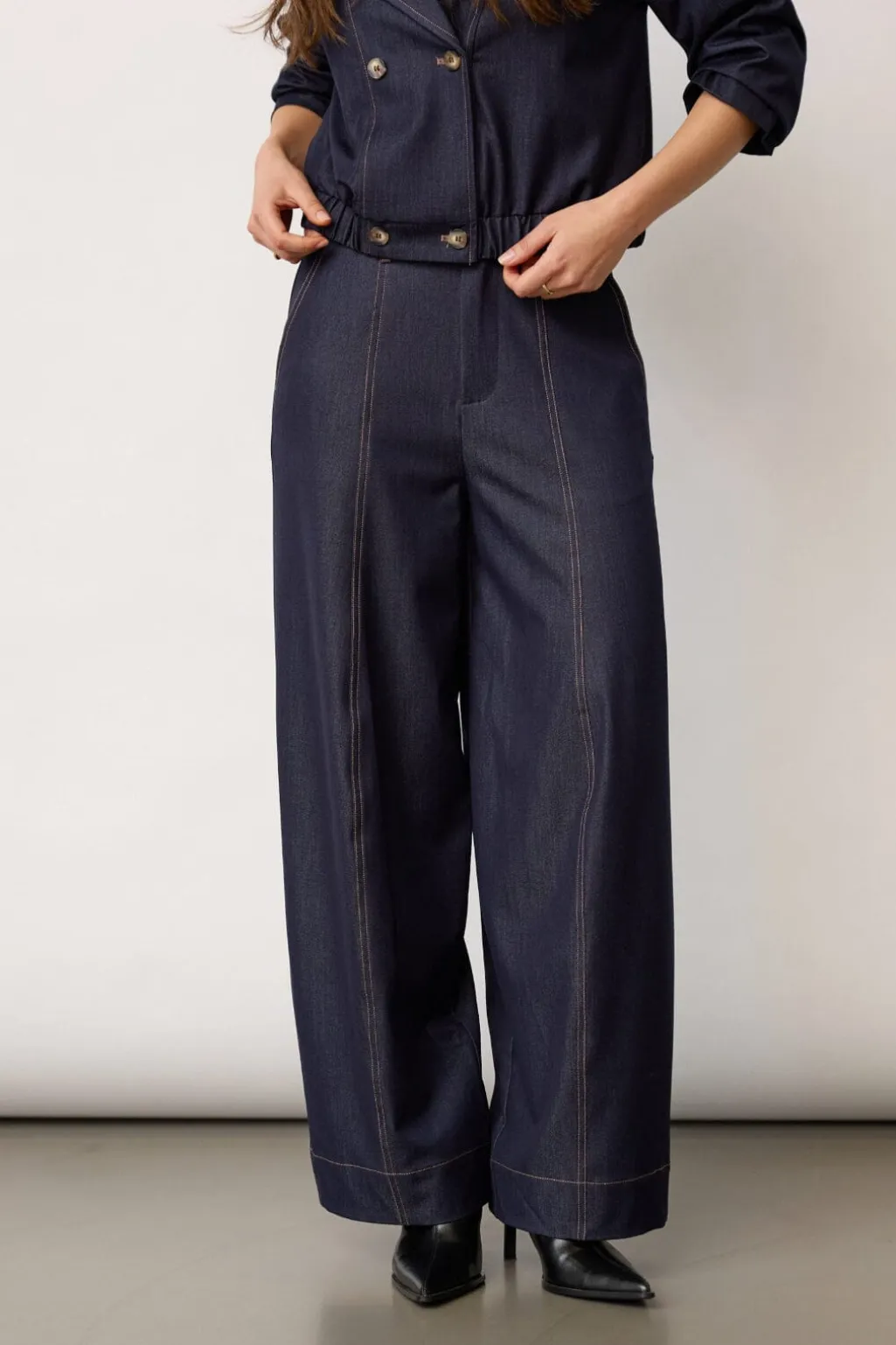 Terrycc Barrel Pant 500107