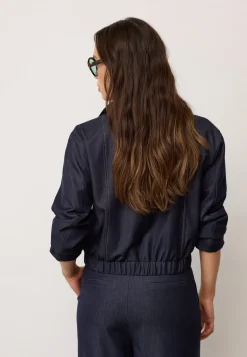 Terrycc Double Breasted Blazer 500106