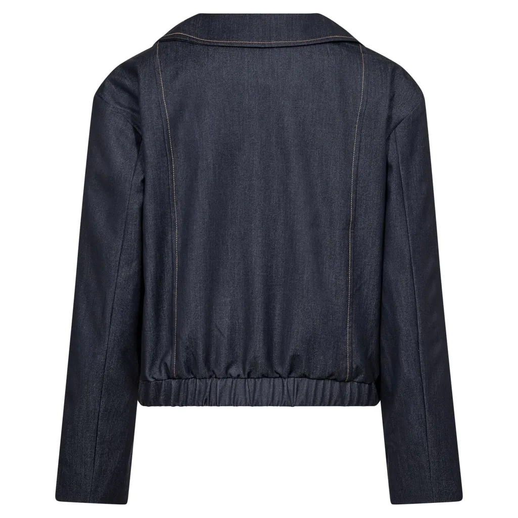 Terrycc Double Breasted Blazer 500106