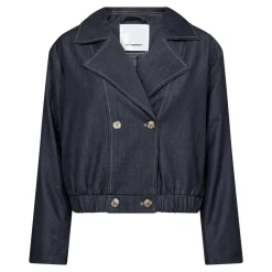 Terrycc Double Breasted Blazer 500106