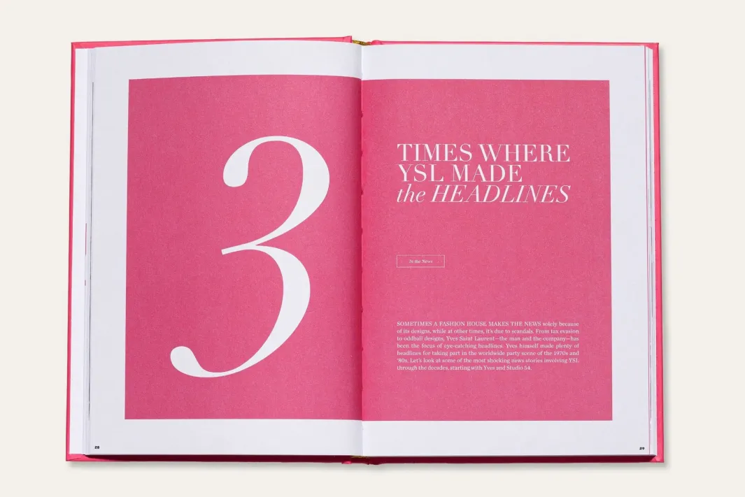 New Mags The Essence Of Yves Saint Laurent | Dekorationer