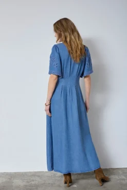 Tillycc Emb Pleat Dress 46036