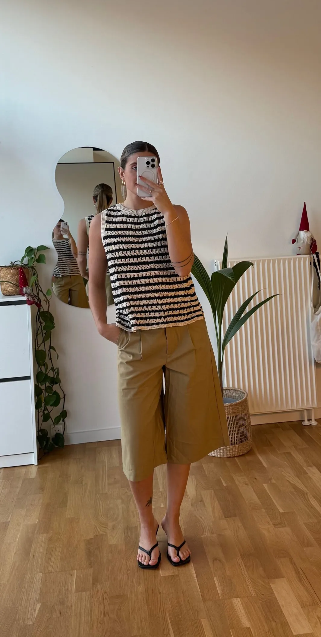 Modström Veterd tripe Top 59055 | Sticka