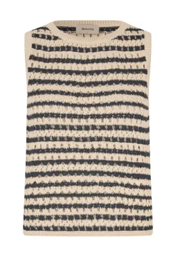 Modström Veterd tripe Top 59055 | Sticka