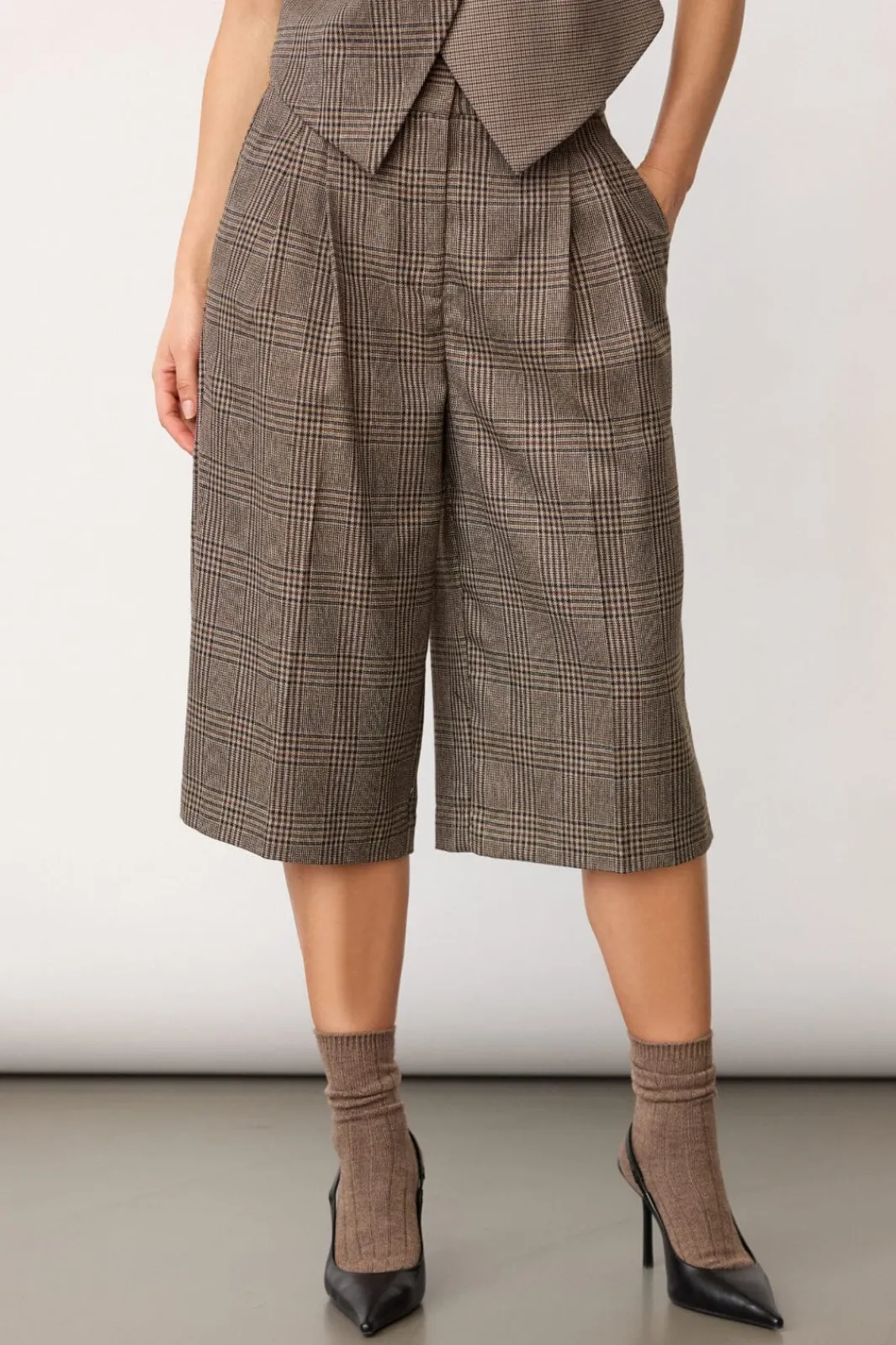 Co´Couture Veyacc Check Beruda 500143 | Shorts