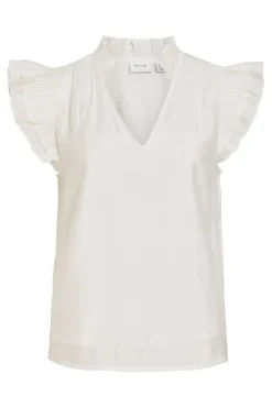 Vila Vianu S/L V-Neck Top/Rn | T-Shirts & Toppar