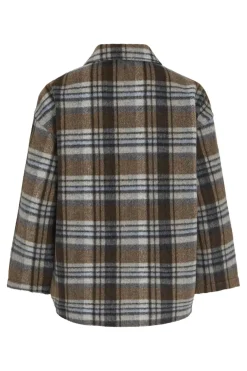Vila Viemie L/S Checked Shacket | Ytterkläder & Jackor