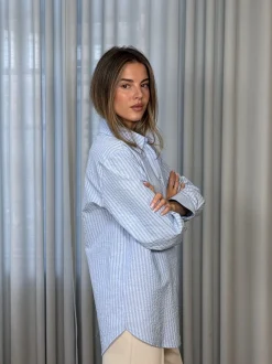 Modström Vigged tripe hirt 58993 | Blusar & Skjortor