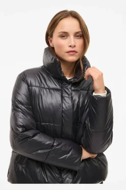 Vila Vilidda L/S Shinny Puffer Short Jacket | Ytterkläder & Jackor