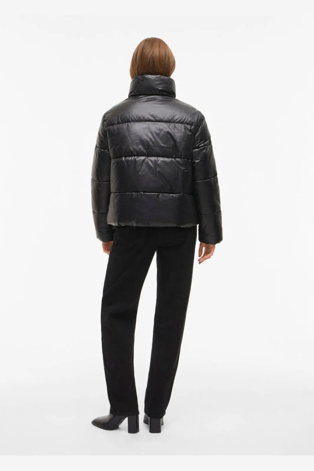 Vila Vilidda L/S Shinny Puffer Short Jacket | Ytterkläder & Jackor