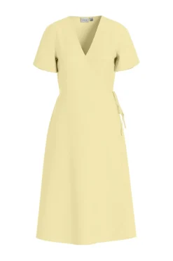 Vilovie S/S Wrap Midi Dress