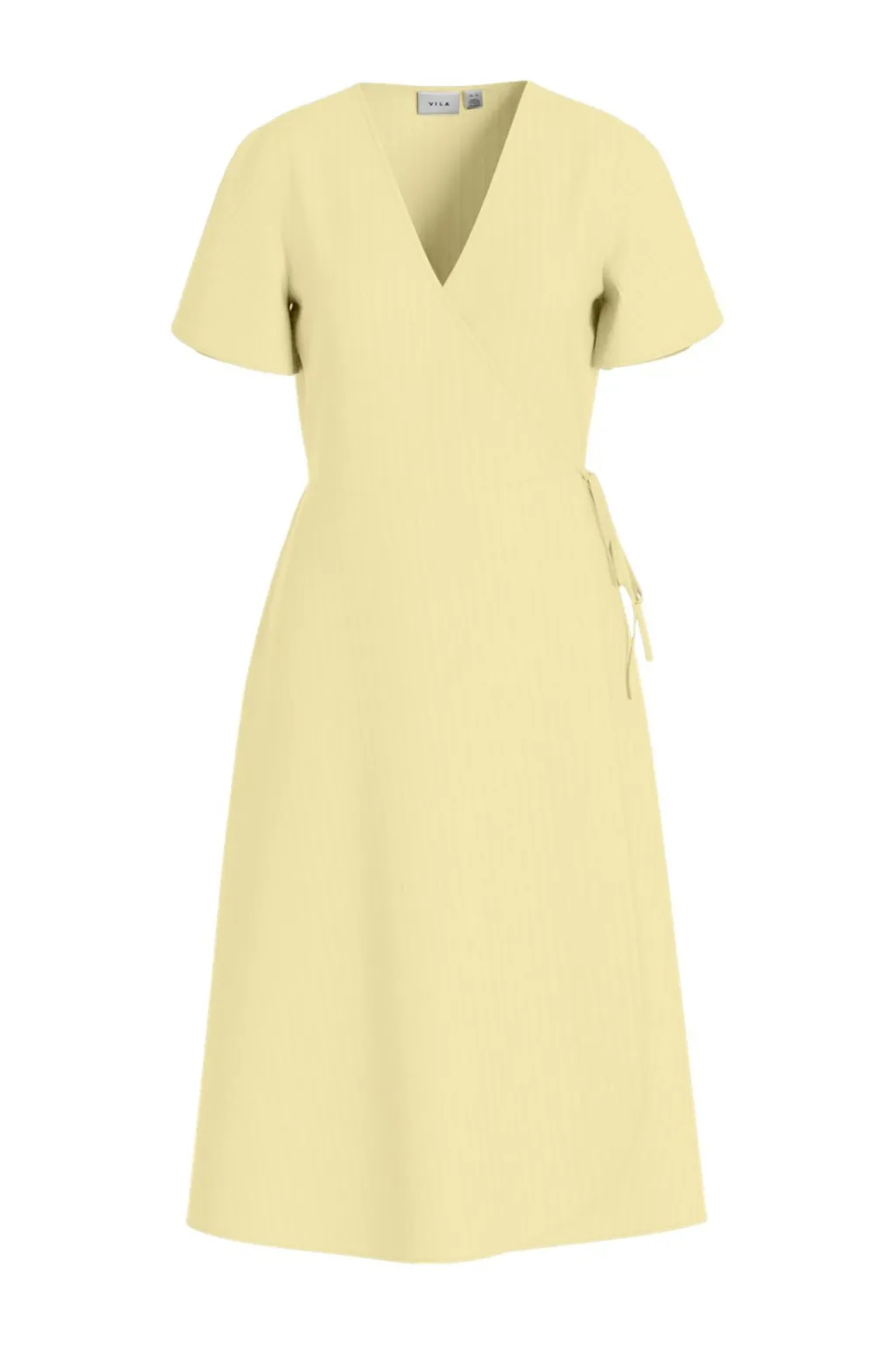Vilovie S/S Wrap Midi Dress