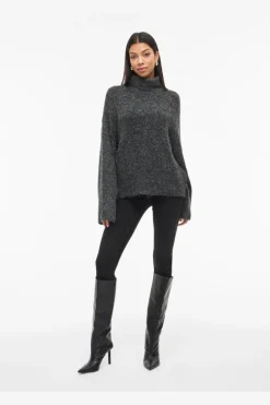 Vila Viarey / Ro Neck Knit Puover | Sticka