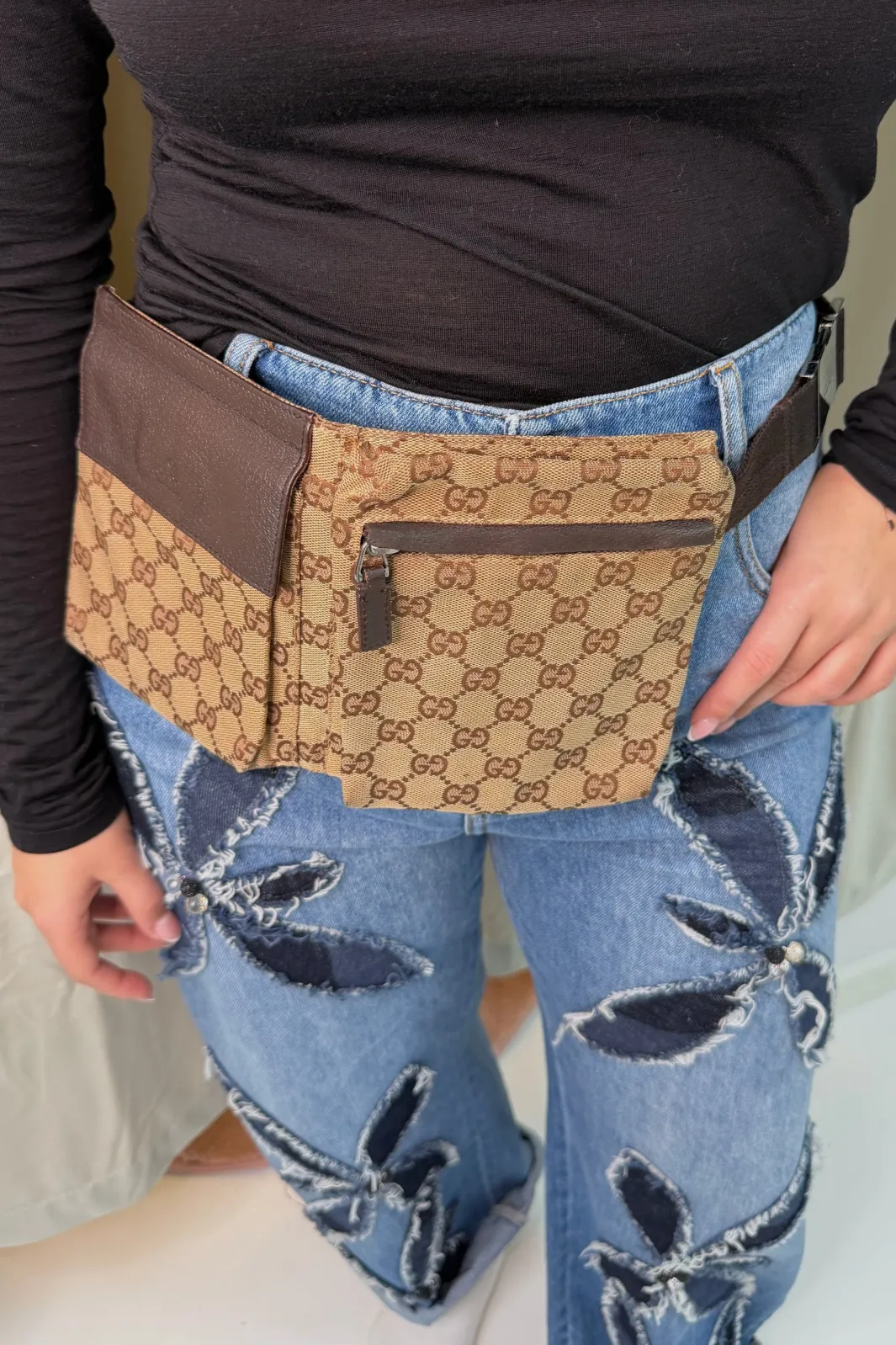 Preloved Vintageline x Molly&My Vintage Gucci Bumbag 3 | Väskor & Plånböcker