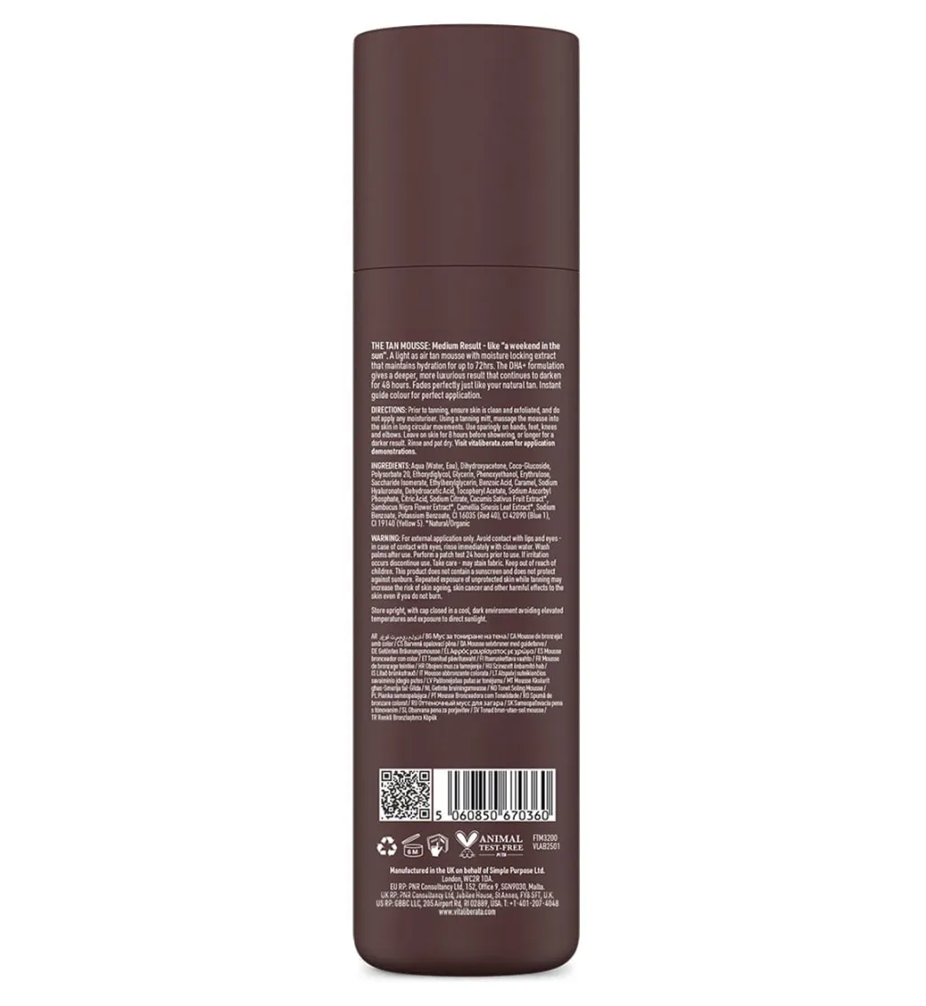 Vltinted Tanning Mousse