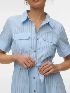 Vmlotus 2/4 Ancl Shirt Dress Sb2
