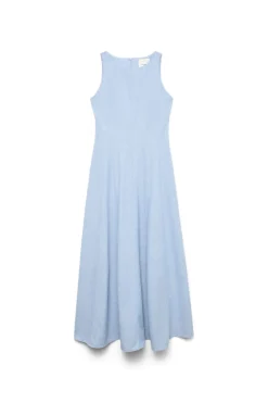 Vmnorma Sl Maxi Chambray Dress