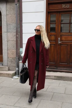 Valentin Studio Vsboyfriend Wool Coat 160854 | Ytterkläder & Jackor