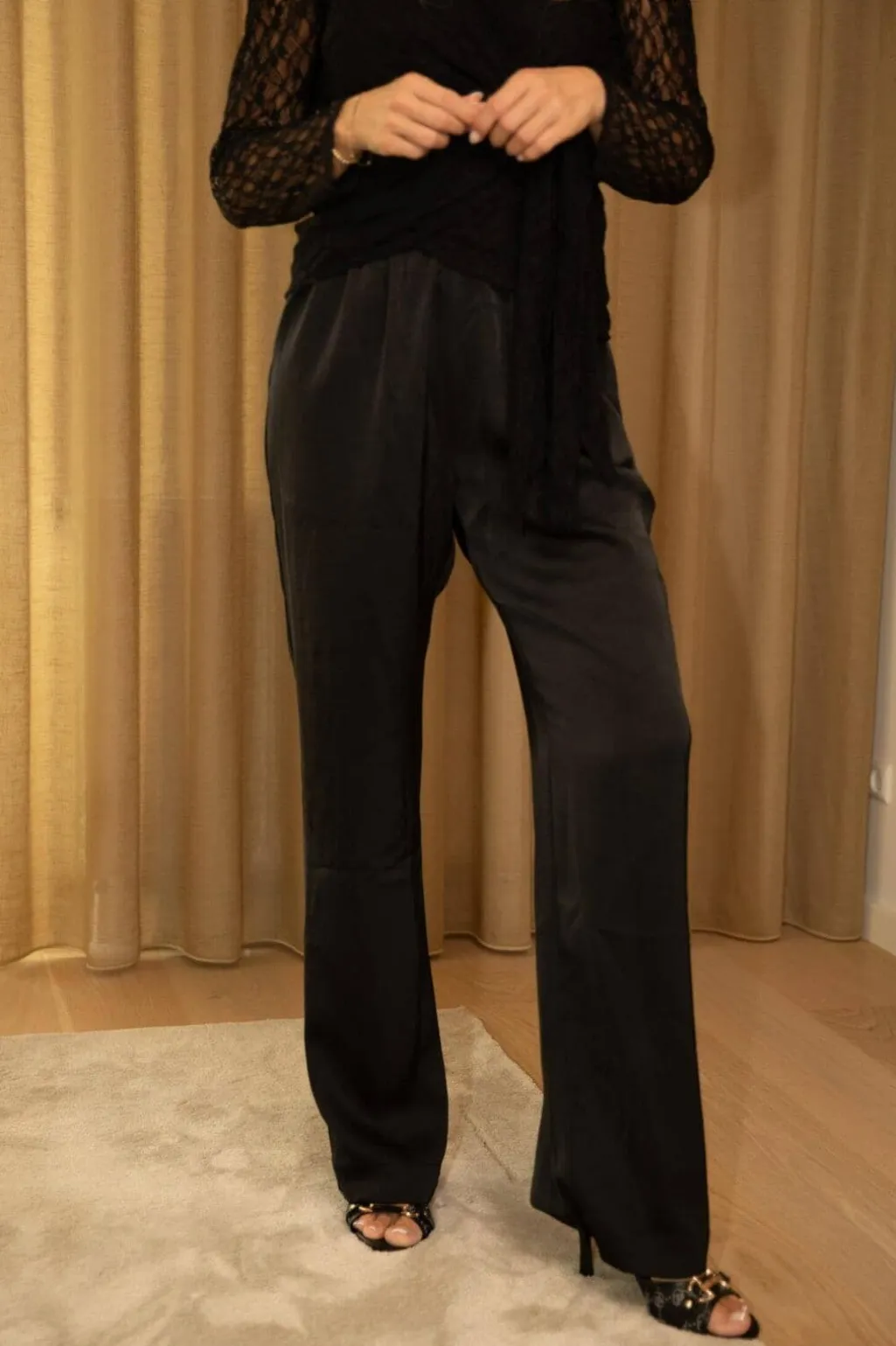 Vscomfy Pants Heavy Satin 167383