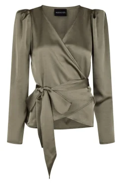 Valentin Studio Vsjosie Blouse Heavy Satin 160851 | Blusar & Skjortor