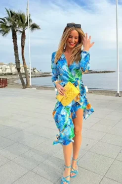 Vssenorita Watercolour Dress