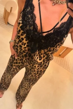 Vsstring Leopard Top