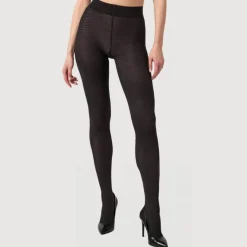 Wolford Wdcotton Dot Tight15044 | Damstrumpor & Trikåer