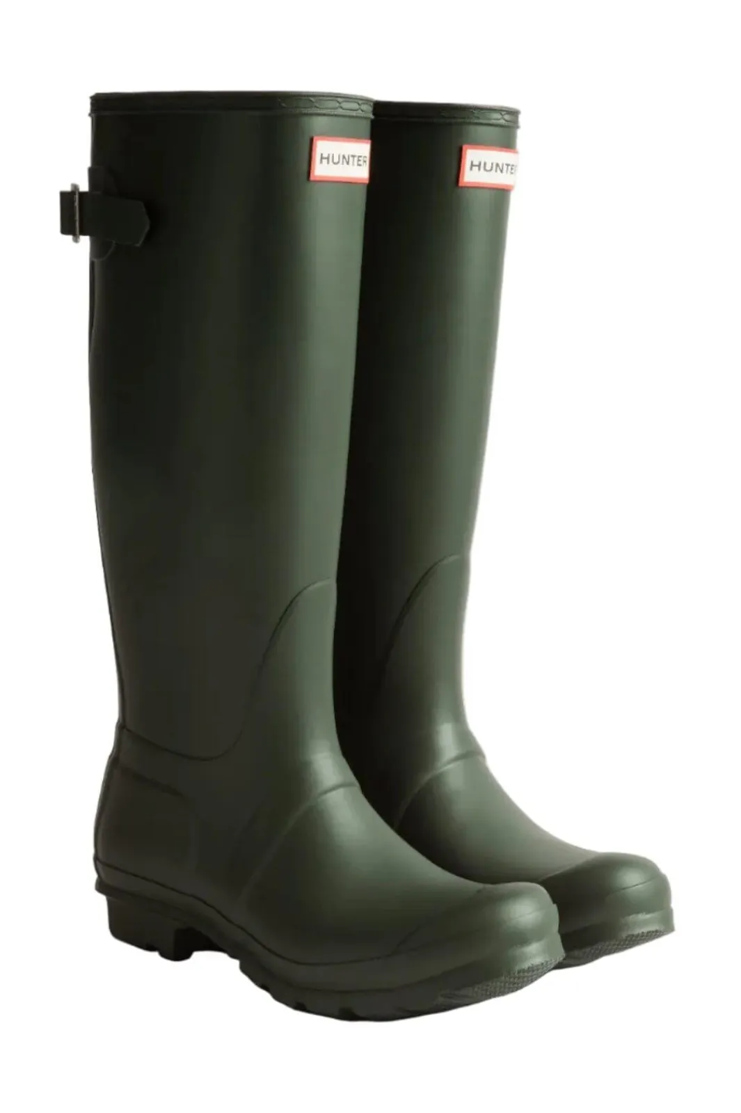 Hunter Women Original Tall Back Adjustable Boot Wft1001rmadov | Gummistövlar