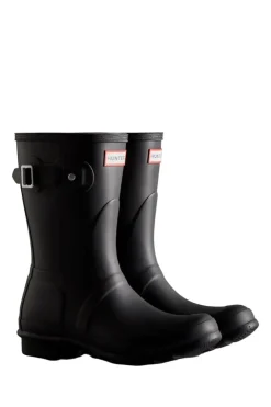 Hunter Womens Original Short Boot Wfs1000rmablk | Gummistövlar