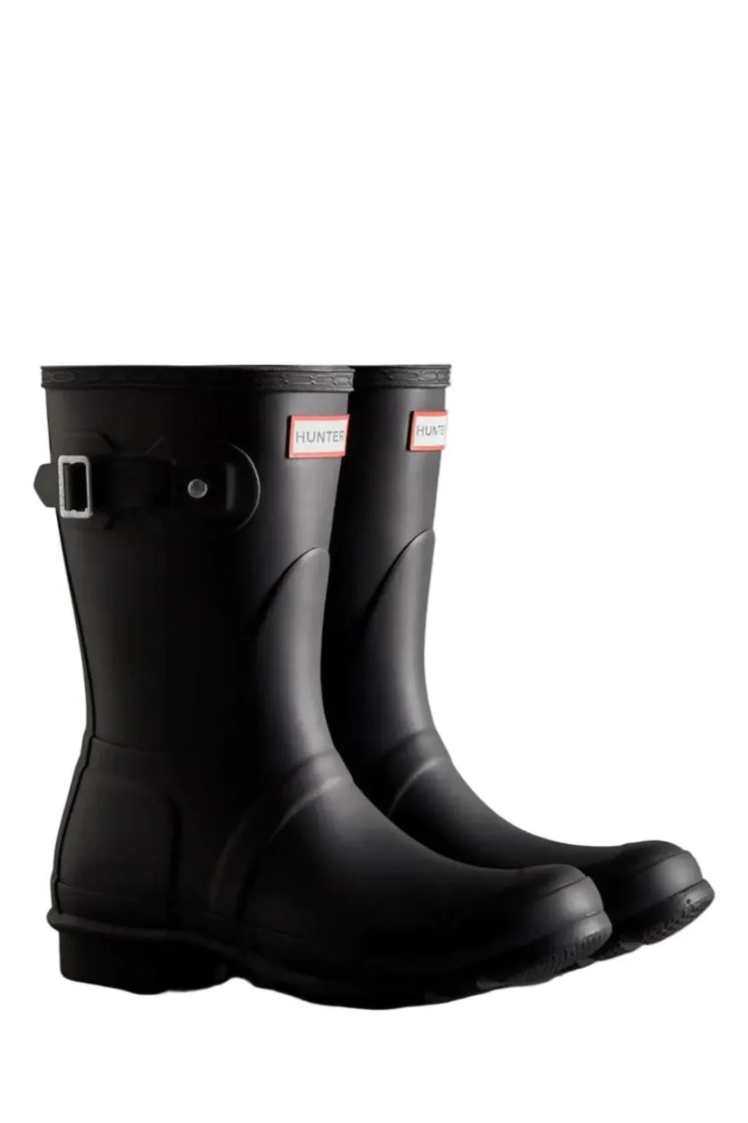 Hunter Womens Original Short Boot Wfs1000rmablk | Gummistövlar