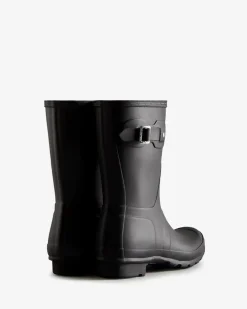 Hunter Womens Original Short Boot Wfs1000rmablk | Gummistövlar