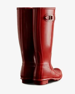 Hunter Womens Original Tall Gloss Boot Wft1000rglmlr | Gummistövlar