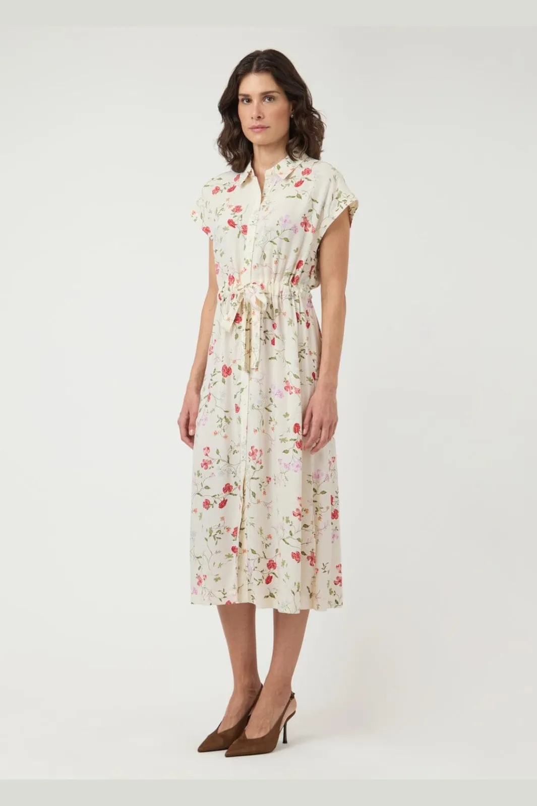 YAS asina Midi Belt Dress | Klänningar