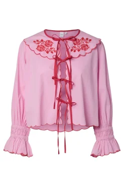 YAS beau Ls Tie Top | T-Shirts & Toppar