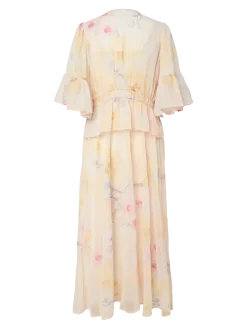 YAS blomina 2/4 Ankle Dress | Klänningar