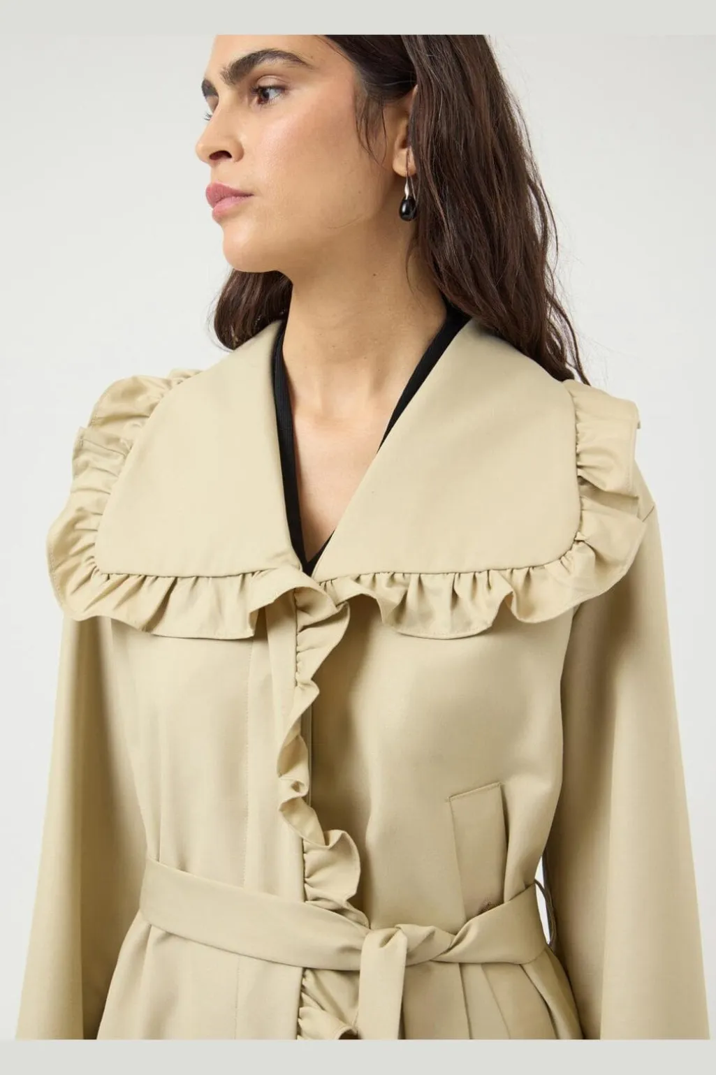 Yaselsana Ls Long Trenchcoat