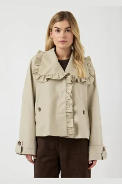 YAS elsana Ls Short Trenchcoat | Ytterkläder & Jackor