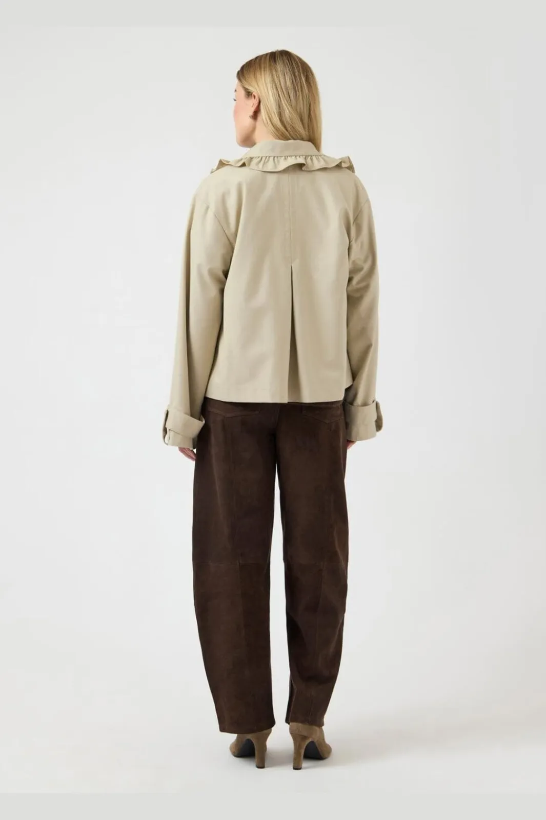 YAS elsana Ls Short Trenchcoat | Ytterkläder & Jackor