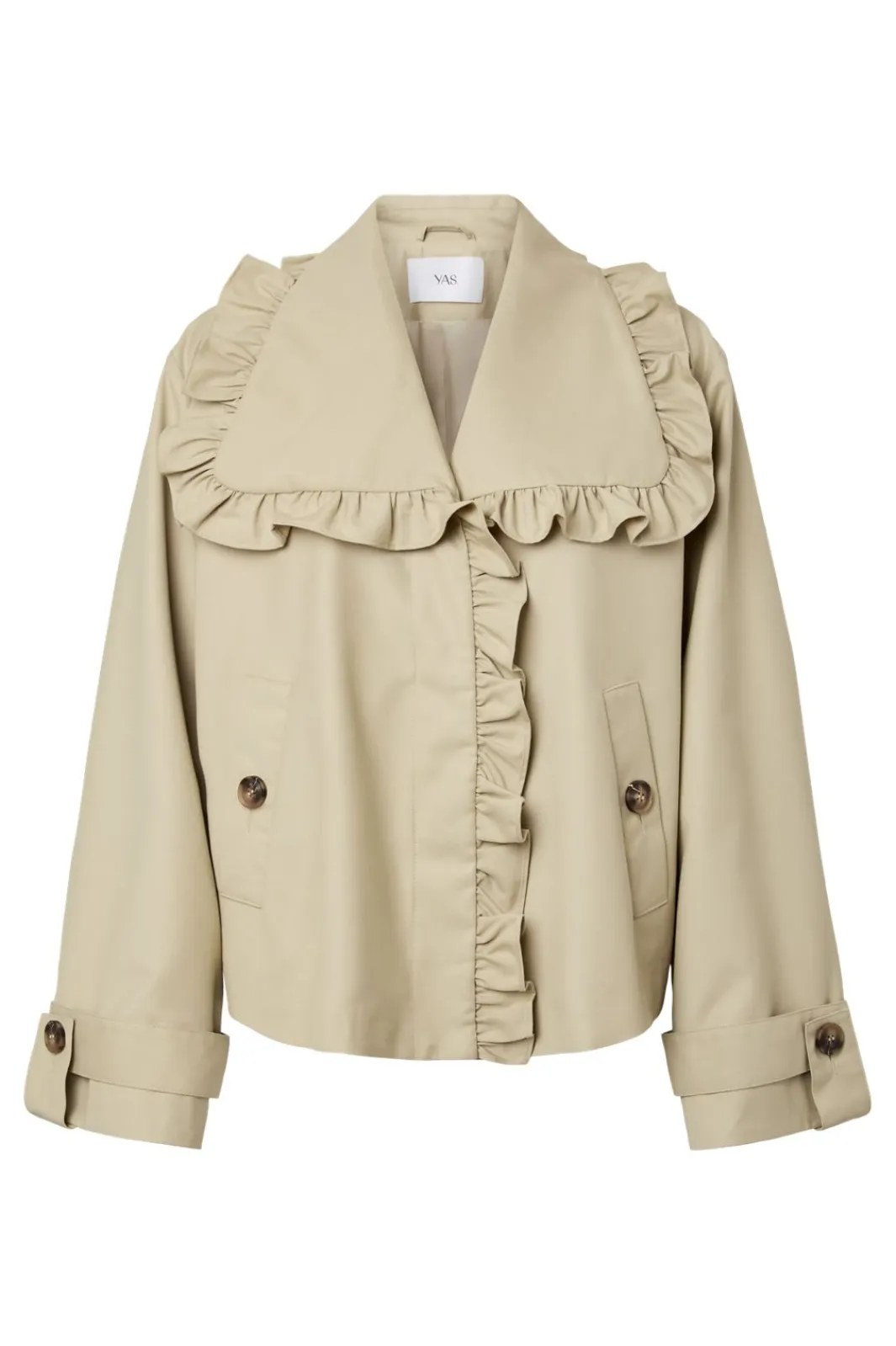 YAS elsana Ls Short Trenchcoat | Ytterkläder & Jackor