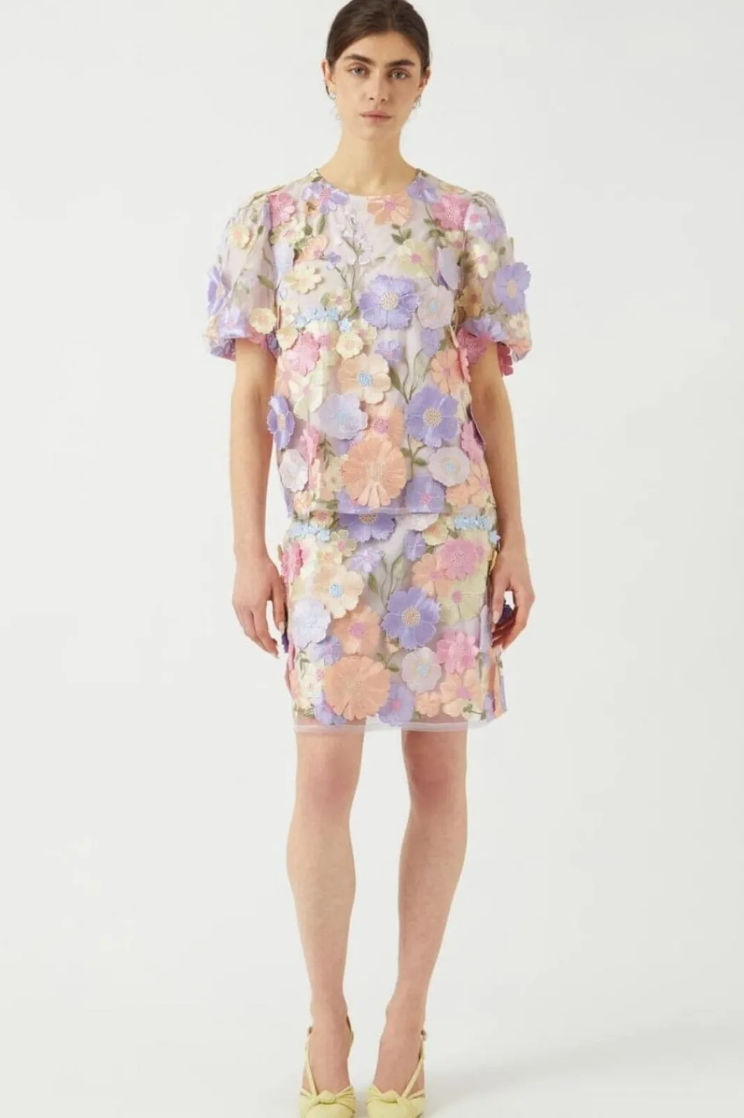 YAS flowering Skirt | Set|Kjolar