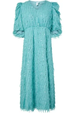 Yasilza 2/4 Long Sequin Dress