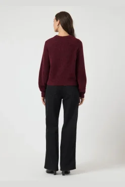 Yasjohi Ls Wool Blend Cardigan