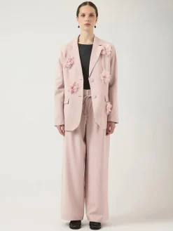 YAS mimi Ls Flower Blazer | Set|Blazers