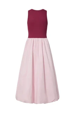 YAS miri Sl Bubble Hem Long Dress | Klänningar