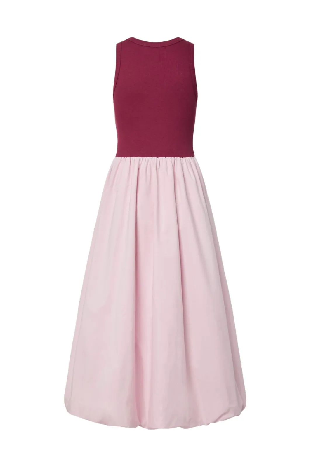 YAS miri Sl Bubble Hem Long Dress | Klänningar