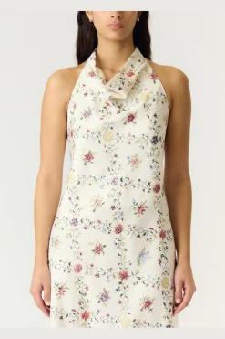YAS pella Halterneck Long Dress | Klänningar