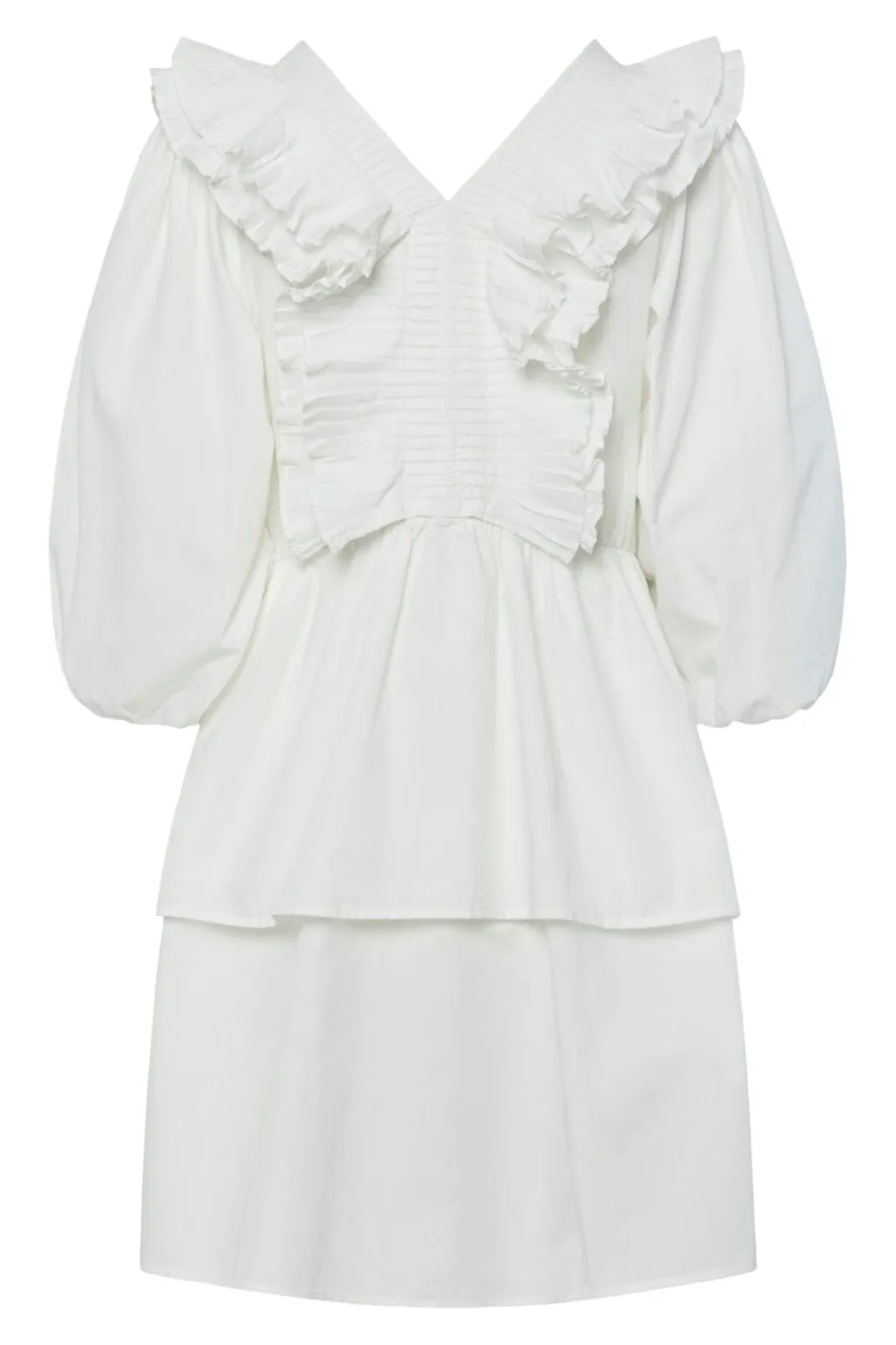 Yasruna 3/4 Ruffle Dress