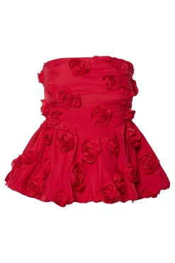 YAS stila Bustier Top | T-Shirts & Toppar